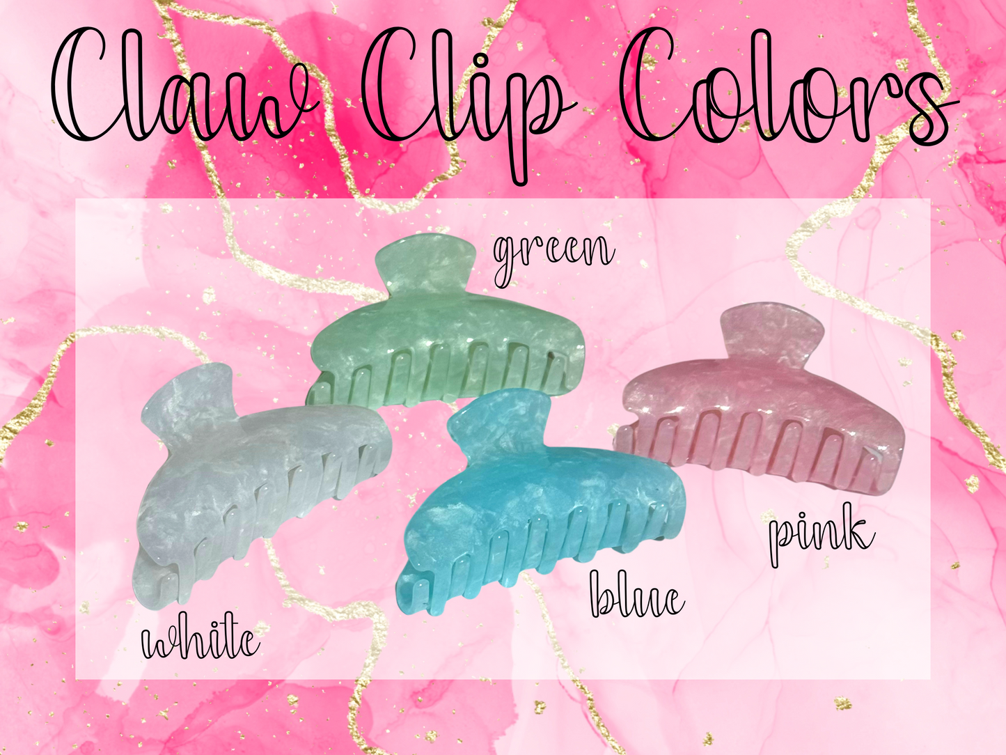 Bride Claw Clip