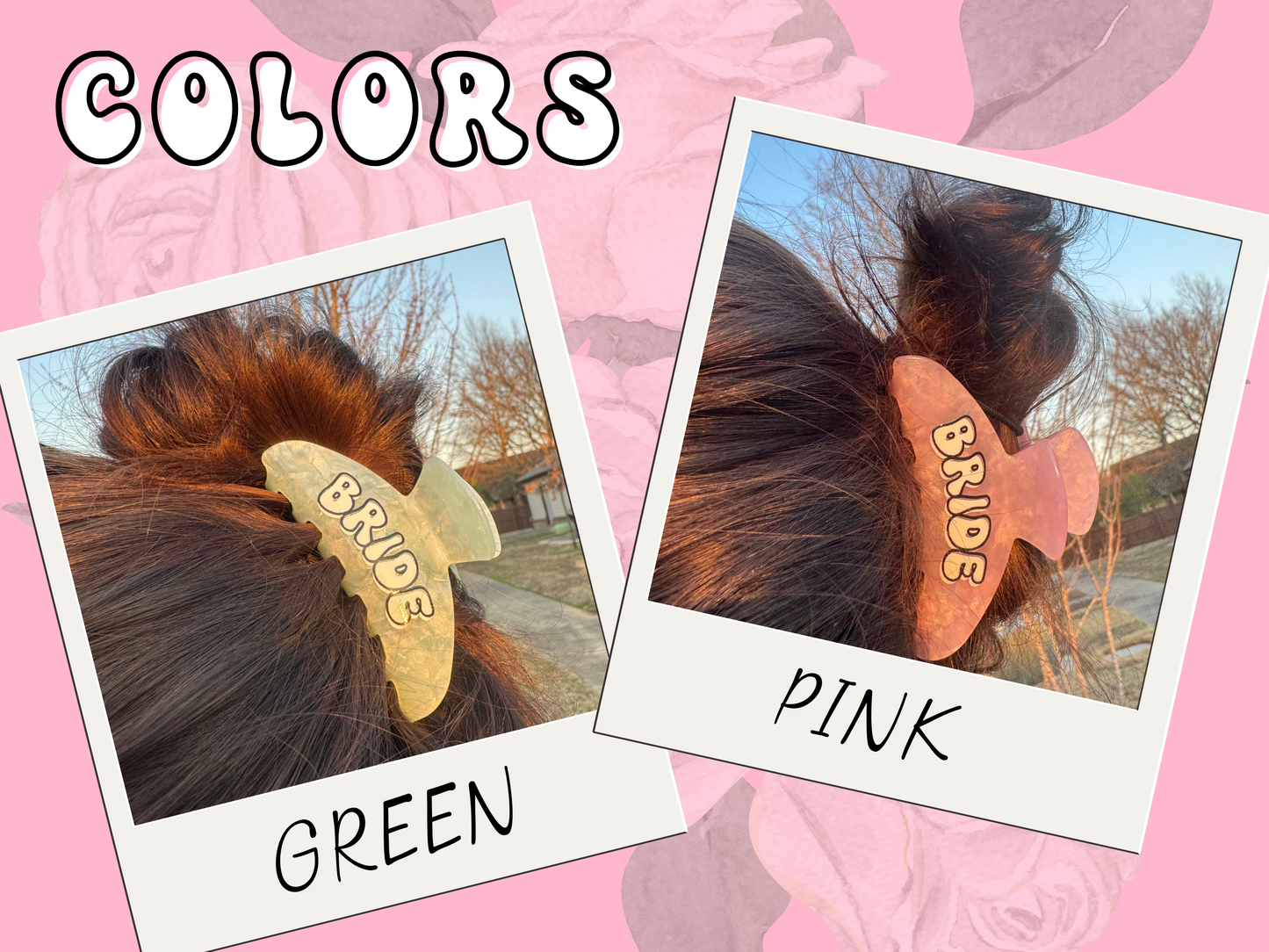 Bride Claw Clip